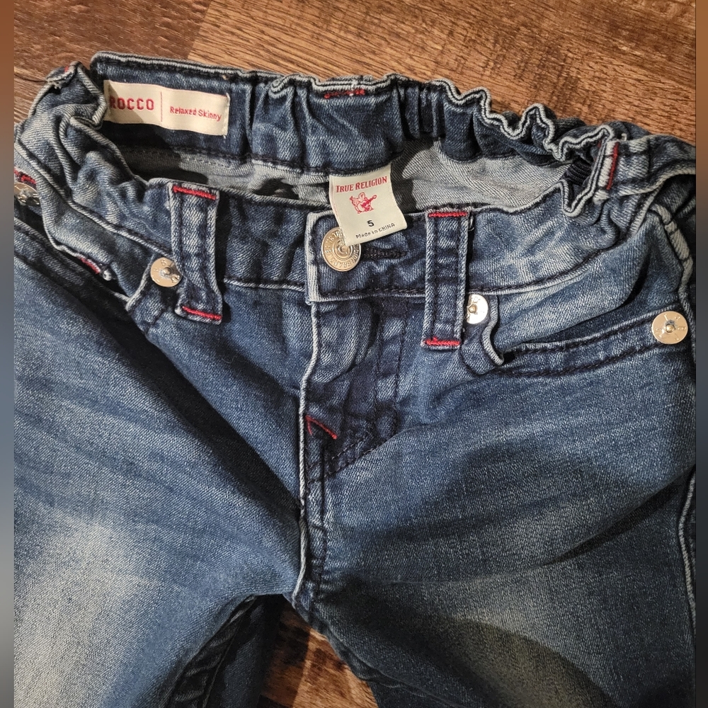 True Religion Rocco Boys 5 Medium wash.